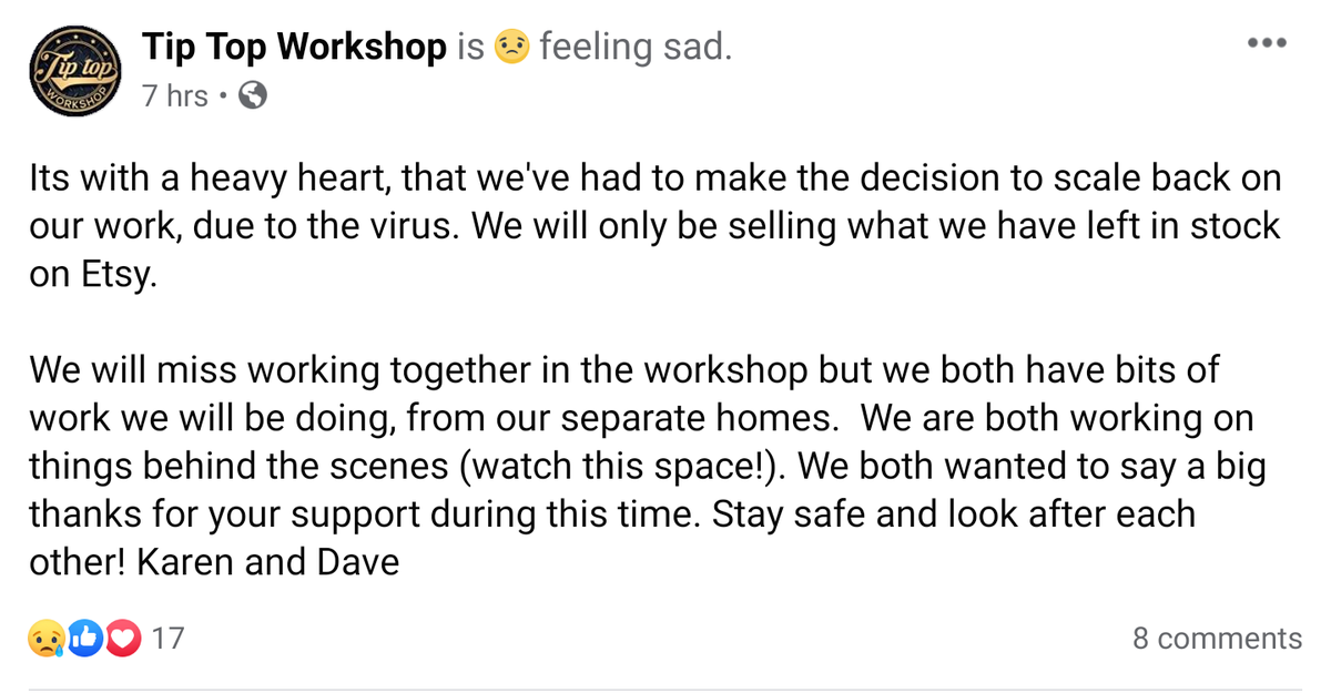 Tip Top Workshop tweet media