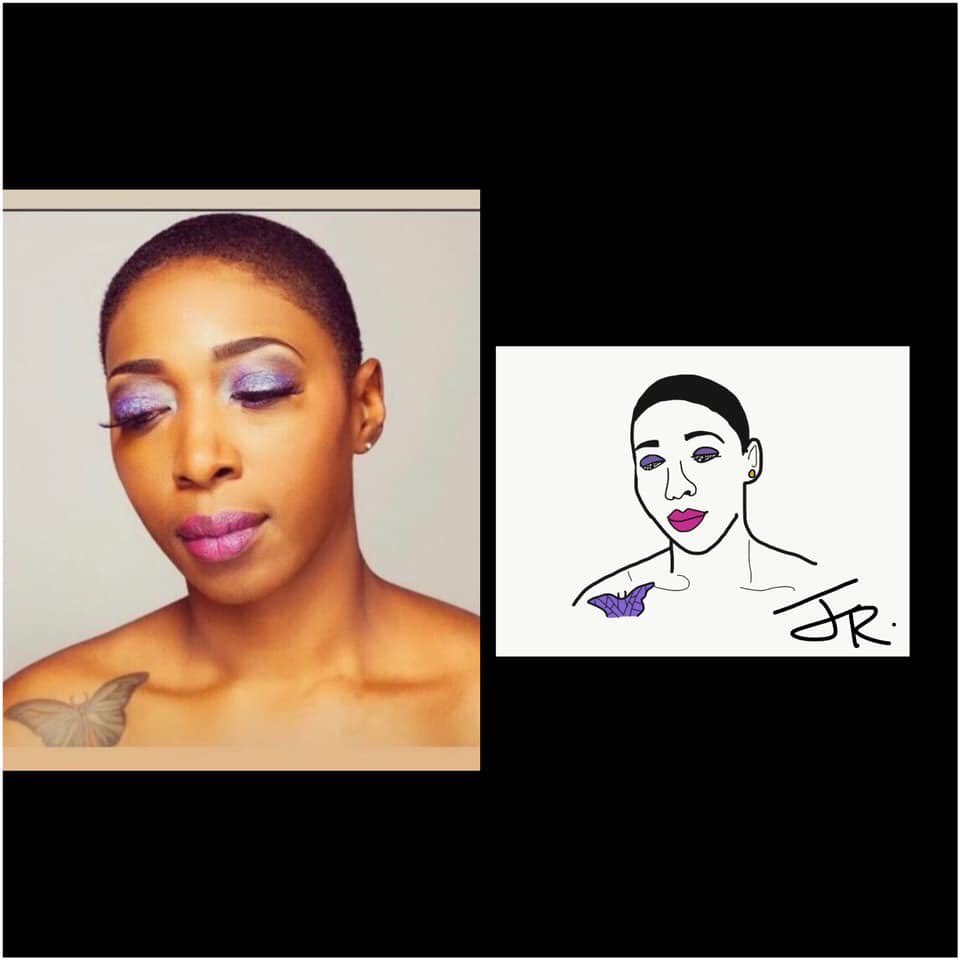 Our own EJ Davis has created his own company JuniorsArtJam where he digitally draws photographs!