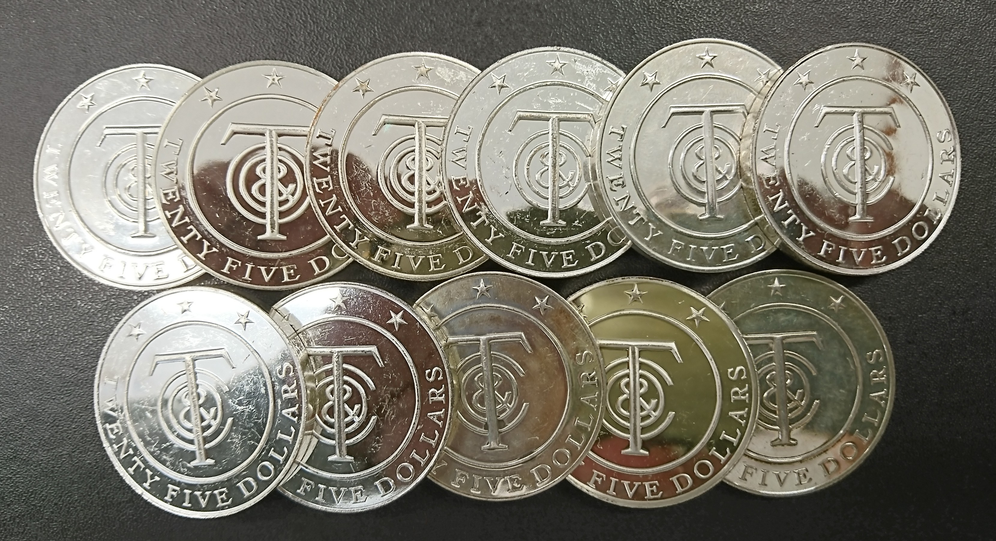 TIFFANY&Co. ティファニー STERLING マネーコイン 25ドル