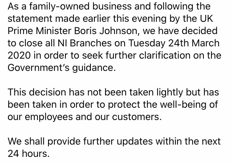 MurdockCivils's tweet photo. COVID-19 STATEMENT https://t.co/iOAjoOanoe