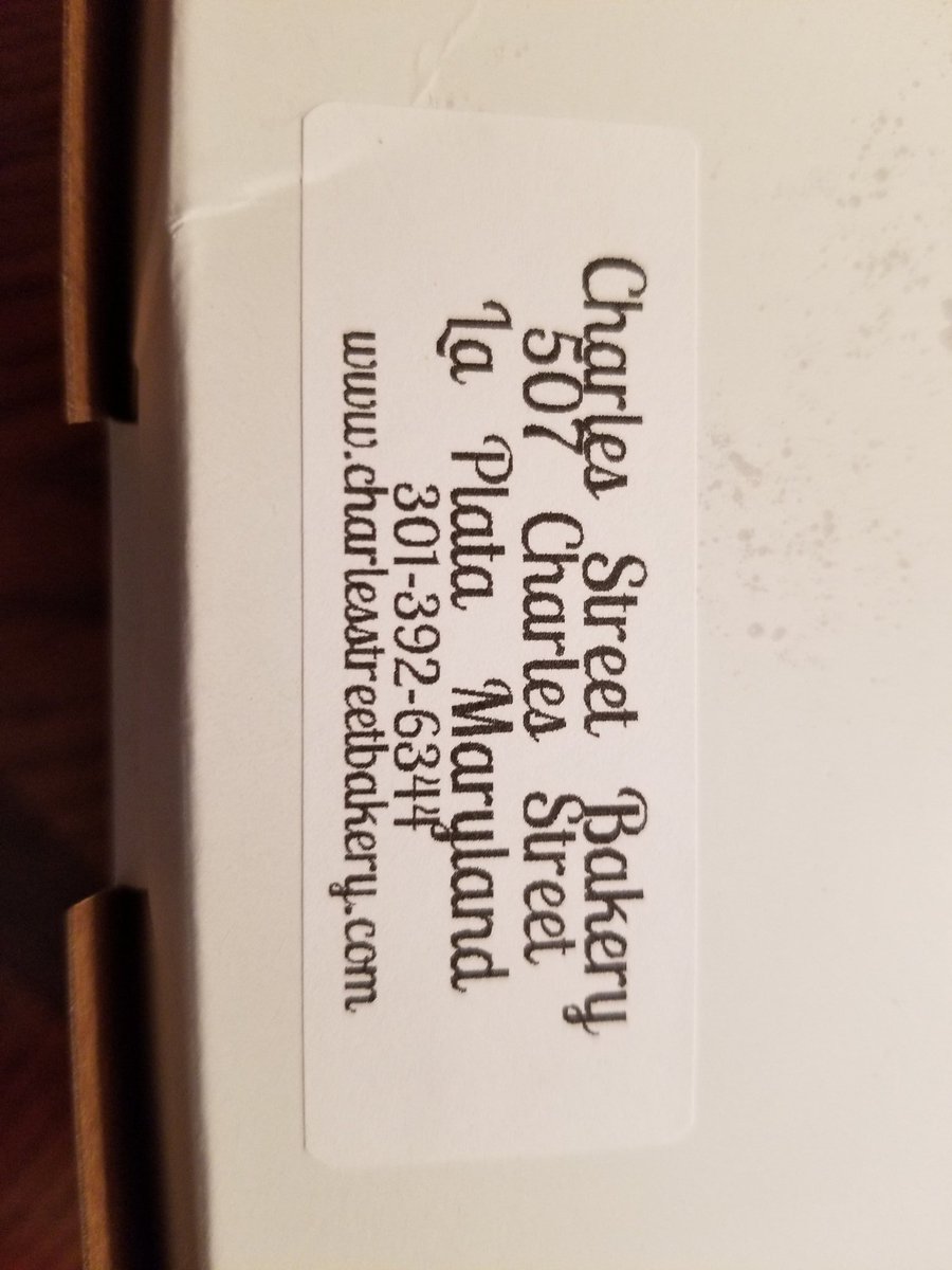 Hey <a href="/fox5dc/">FOX 5 DC</a> @Fox5DCAllison the only place I could find tolet paper was the Charles Street Bakery in Laplata, MD #shopsmall #buttercream #yummymondays <a href="/CharlesStBakery/">CharlesStreetBakery</a>