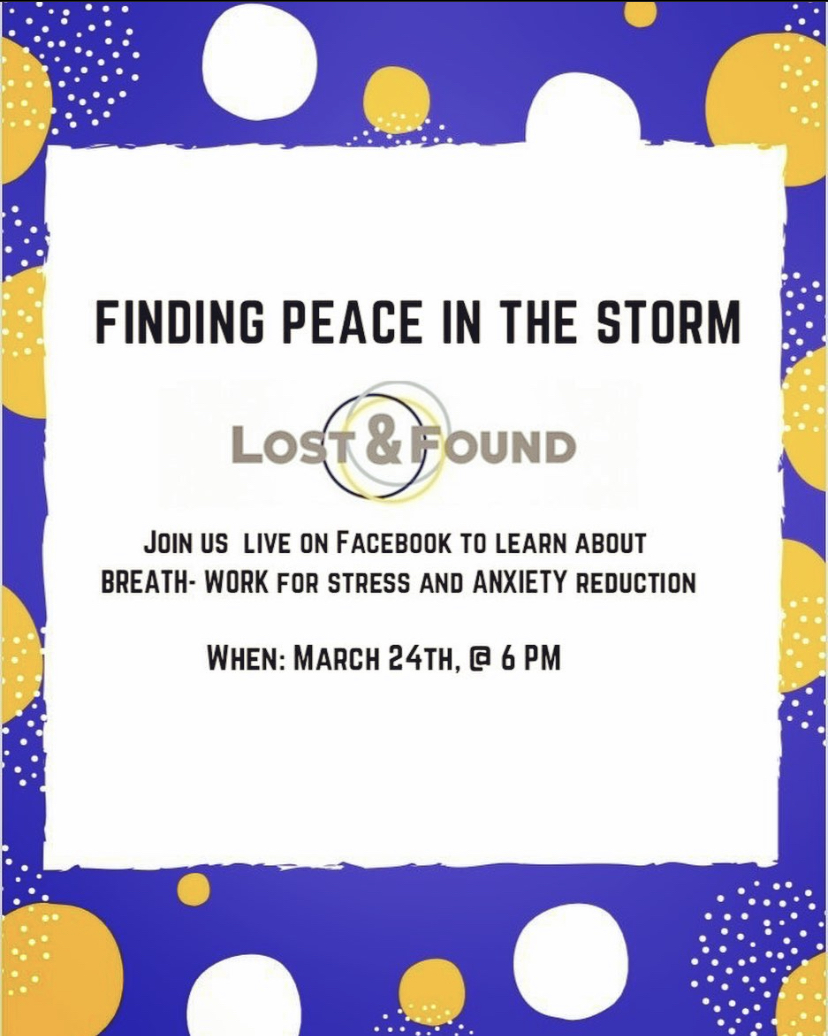 wearehereusf's tweet photo. Join @resilienttoday tomorrow evening at 6pm to work on stress relief during these difficult times! https://t.co/DfRuGdieXa