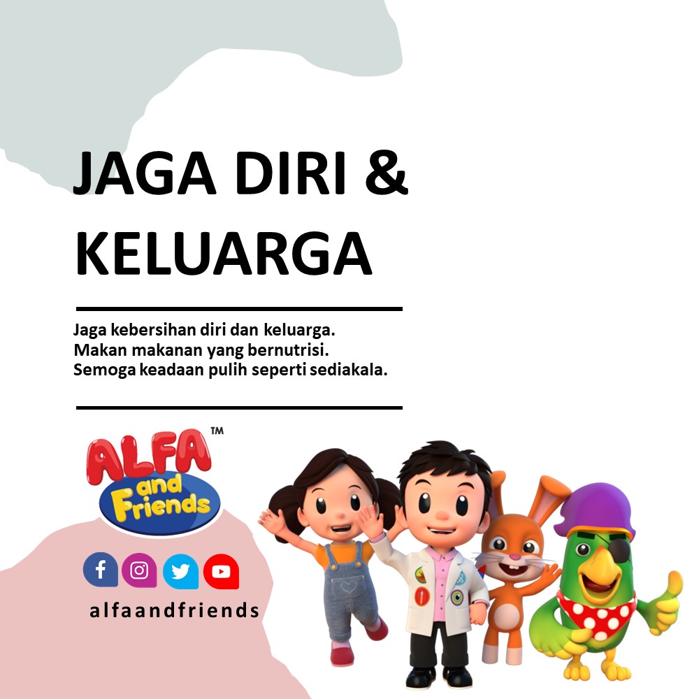 Sayangi keluarga anda di waktu begini!
#ALFAandFriends
#COVID19
#StaySafeStayAtHome
#dudukrumah https://t.co/yBVtbusdvp