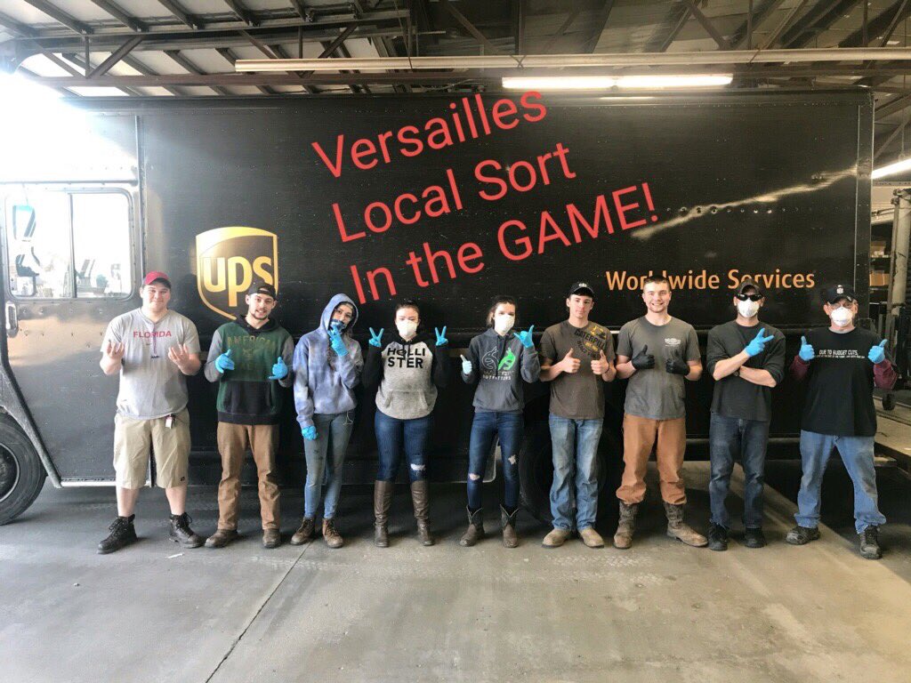 Versailles local sort overcame some challenges and is ready to Service our customers Great Job Team.....