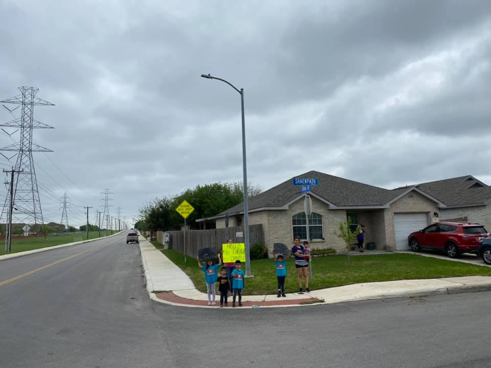 Fields_Library's tweet photo. Ya'll my heart is overflowing with love, pride, joy and tears. #allthefeels We had our 'Google Classroom Vroom Vroom Parade' today. Our kids, our parents, our teachers/staff and admin all went above and beyond. Wow.. just wow. @NISDFields #NISDLegends #FieldsLegends #FieldsStrong https://t.co/WcXDQCouWn