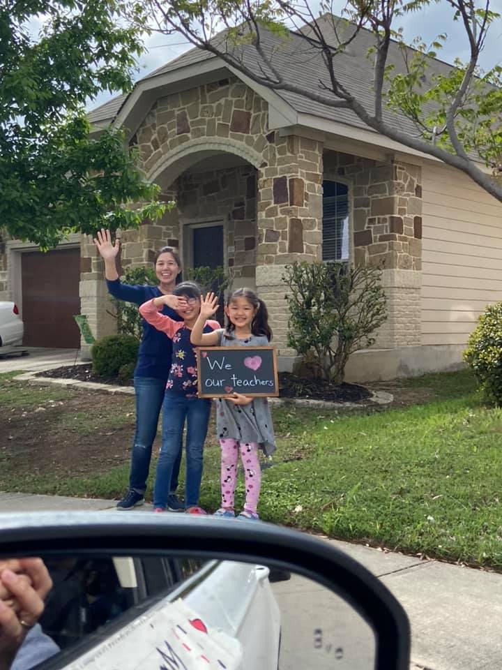 Fields_Library's tweet photo. Ya'll my heart is overflowing with love, pride, joy and tears. #allthefeels We had our 'Google Classroom Vroom Vroom Parade' today. Our kids, our parents, our teachers/staff and admin all went above and beyond. Wow.. just wow. @NISDFields #NISDLegends #FieldsLegends #FieldsStrong https://t.co/WcXDQCouWn