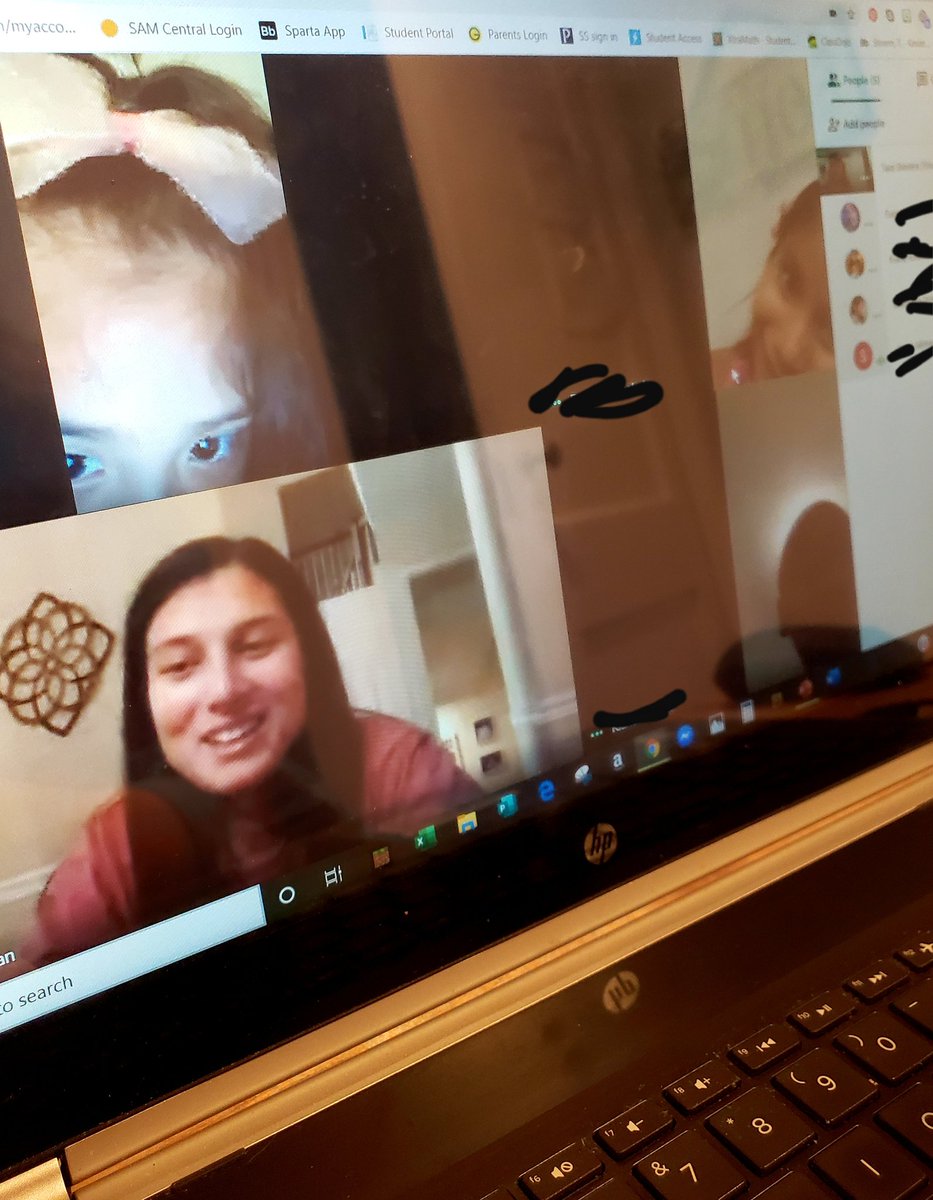 Room5_Rockstars's tweet photo. GoogleMeet #2 is under our belts- this time some different Ss joined, as well as all 4 Rm 5 Ts! 🗣️Shout-out to @AltmansAllstars, my co-Tchr M.Hutchins, &amp; my Stdt-tchr M.Munoz for joining in to check on our Rockstars! Miss those Ss so much!😢 @debraprinc @RPCS369 @ops_district https://t.co/MNNiQ2hRt5