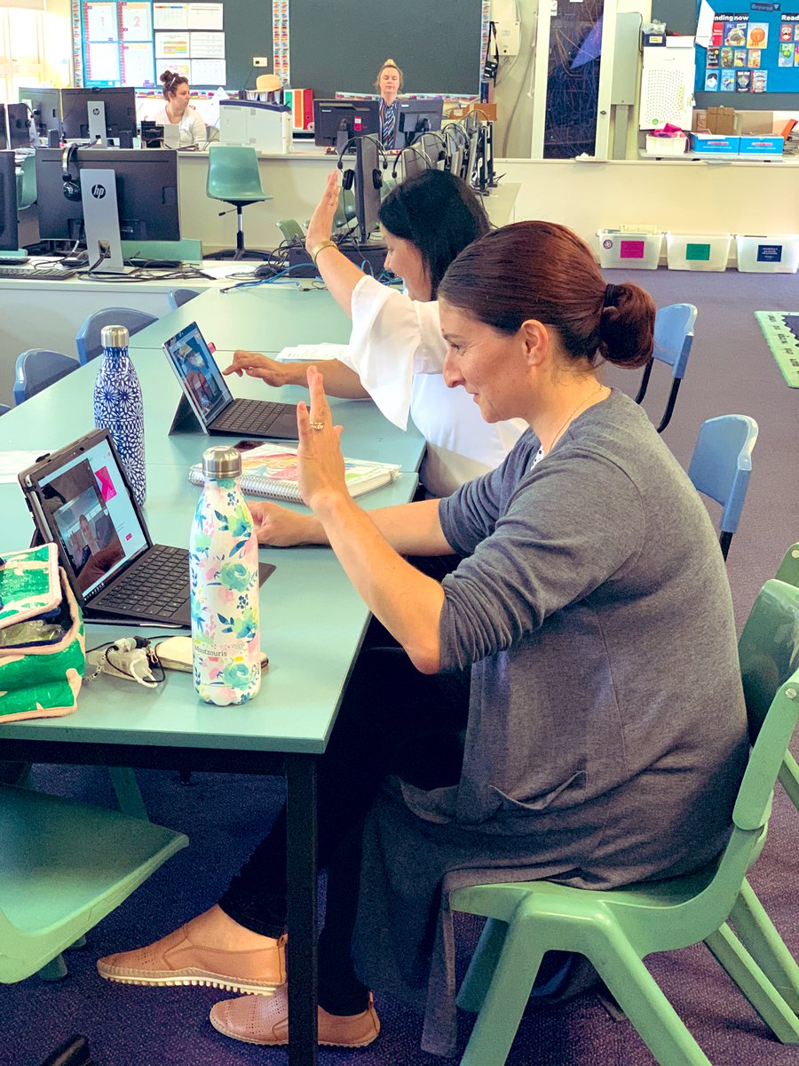 CMassey_Edu's tweet photo. Working alongside and supporting enthusiastic staff at Telopea PS in navigating G Suite and Google Classroom for online learning. Go team! #onlinelearning #OnlineClasses #EAfS #teamworkmakesthedreamwork #EffectiveWaysOfWorking https://t.co/ldXblfqGdi