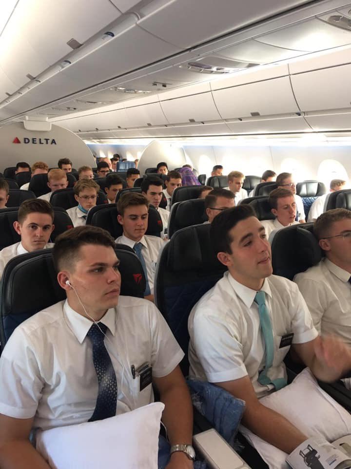 DaveMcCannTV's tweet photo. Getting these missionaries home from all over the world may be the modern day equivalent of Moses getting the Children of Israel out of Egypt. It’s astonishing &amp; humbling to watch. Our missionary returns tomorrow night from Mexico! I’m thankful to be apart of this miracle! https://t.co/MDh144v5oY