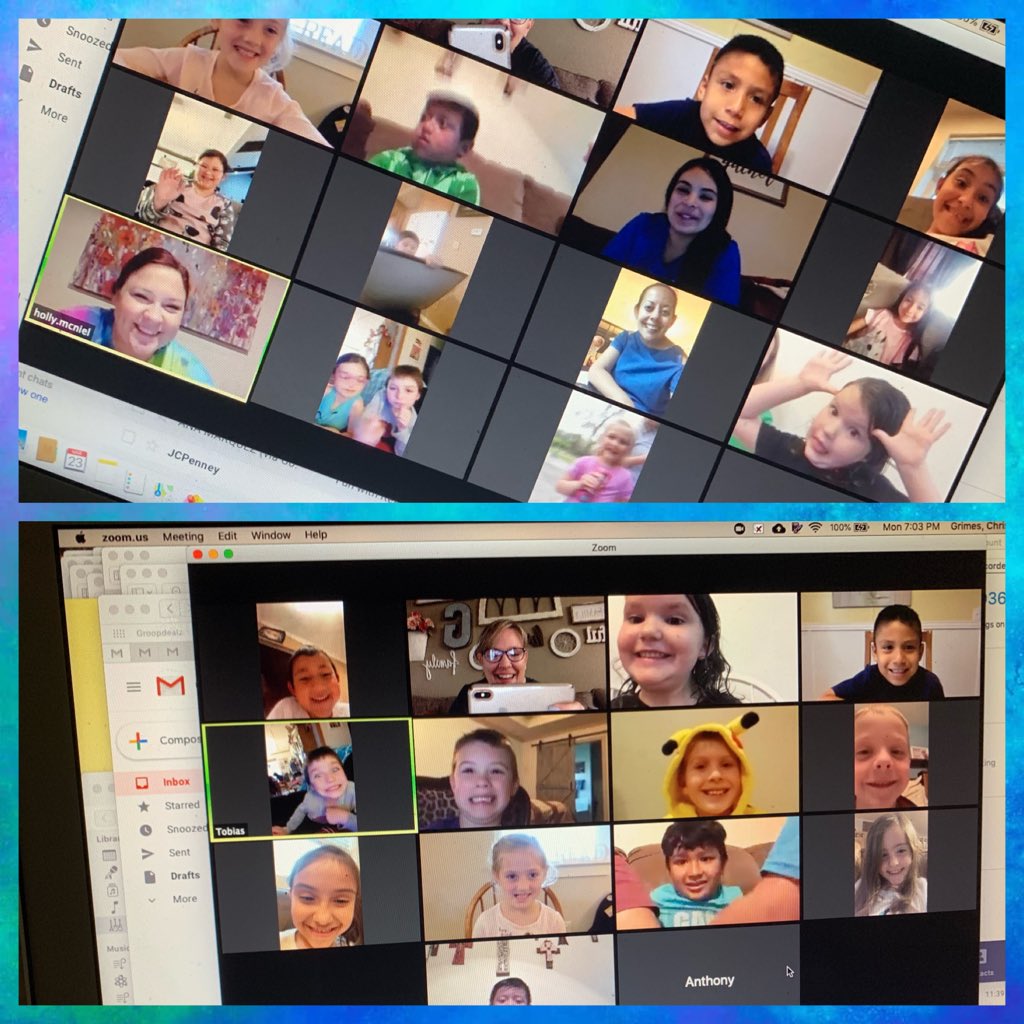 So happy to see and hear these sweet kiddos today. Loved hearing their stories and we even got to see Omar’s baby chicks.  🐣