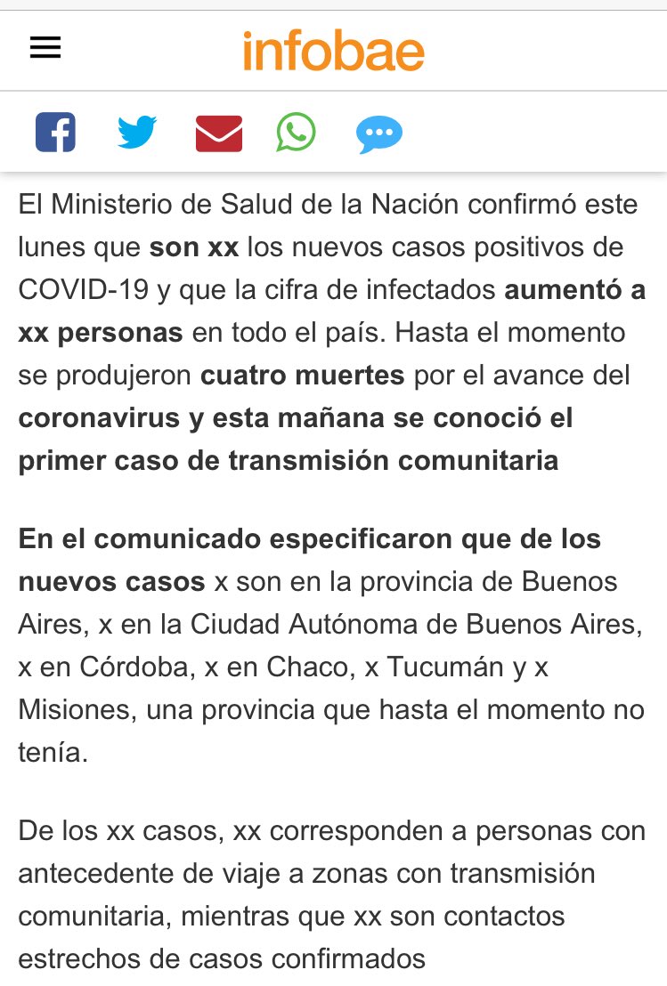 Juliqzea's tweet photo. Así nos informan? @infobae antes de publicar verificar y completar los datos 🤨 https://t.co/E4IopCe6bw