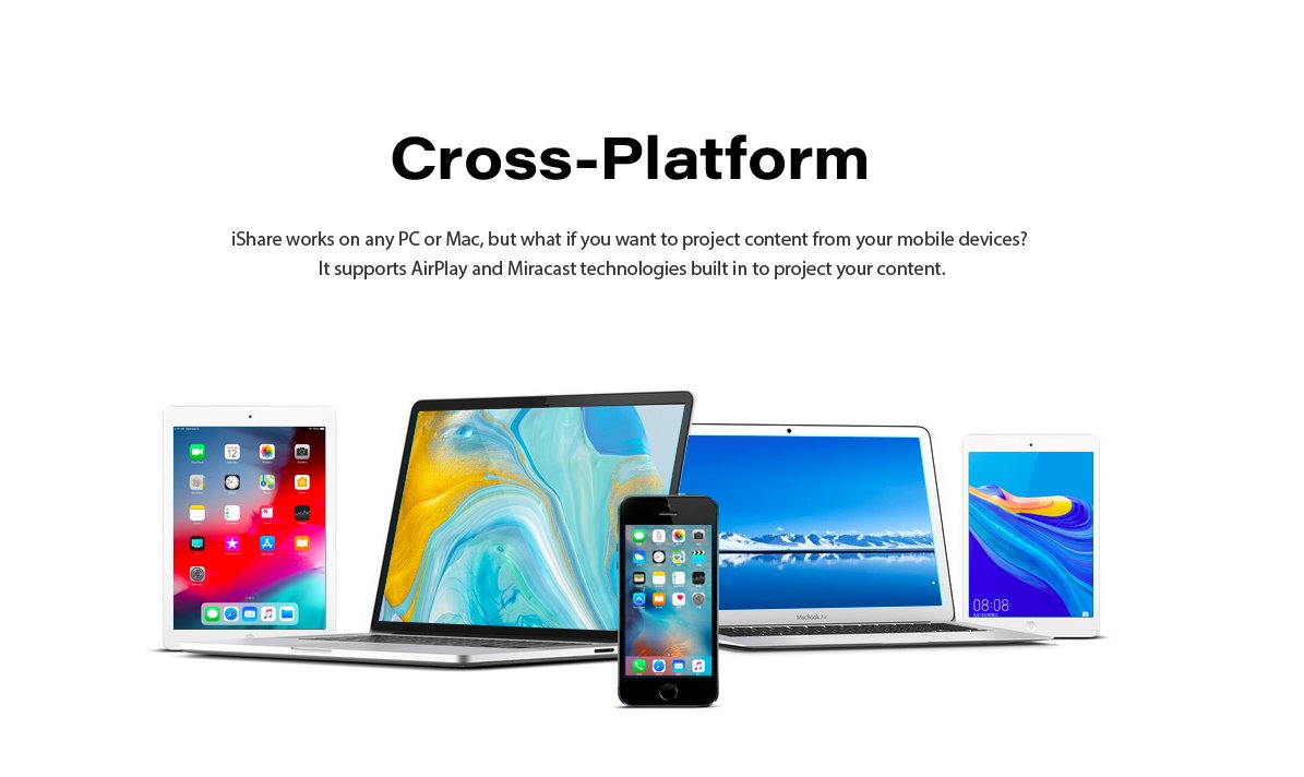 infobitav's tweet photo. iShare works on any PC or Mac, but what if you want to project content from your mobile devices? It supports AirPlay and Miracast technologies built in to project your content. #infobit #ishare #wirelesspresentationsystems #meetingrooms #avtweeps https://t.co/dFPKQ5vzdw https://t.co/G0sye2ophJ