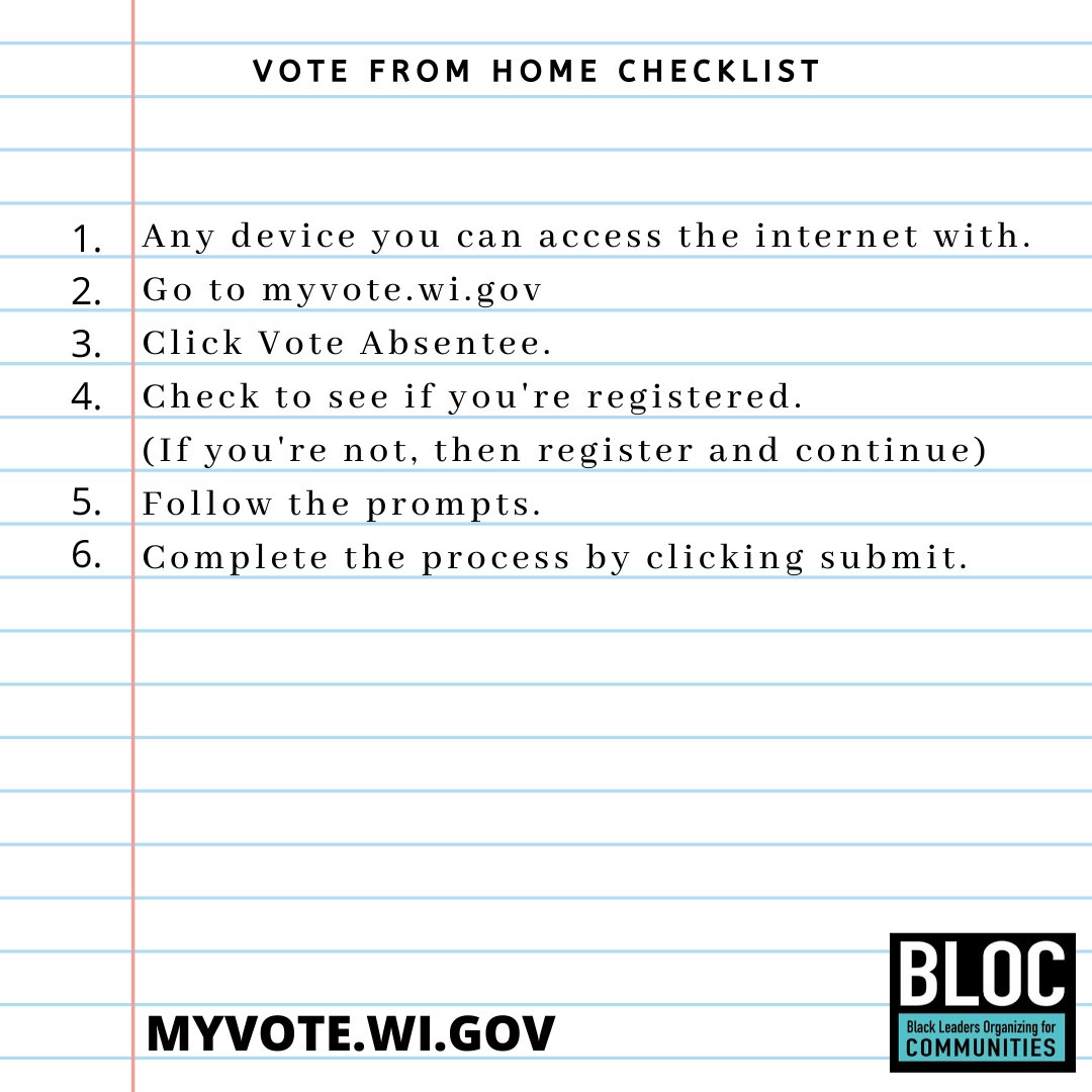 #WorkFromHome #VoteFromHome There is always a way!