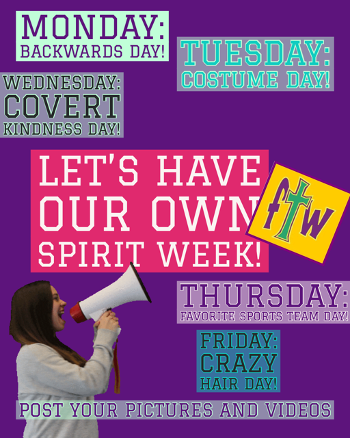 FaithWorks_kids's tweet photo. FaithWorks! parents can join our SPIRIT WEEK group to see all the pictures and videos posted! It's a private group, so only FaithWorks! families will be active and able to view. You can request to join here: https://t.co/LxVUKLk4XO https://t.co/SRpG5zSuZZ