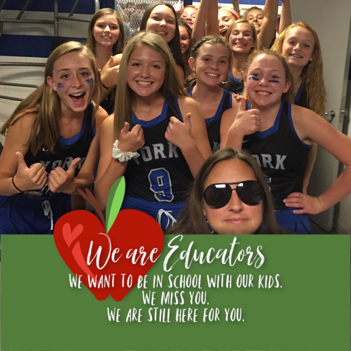 MrsWarters's tweet photo. This is going to be really tough. Miss them all already. #falconfam https://t.co/WeHuf5vgLS