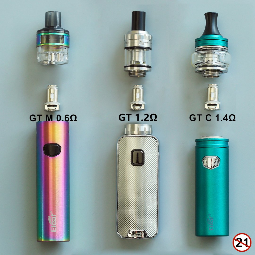 EleafGlobal's tweet photo. Three options for you to experience GT coils.โ
๐#iJustAIOโ
๐#iStickAmnis2โ
โค๏ธ#iJustminiโ
โ
Warning: This product may contain nicotine. Nicotine is an addictive chemical. Our products are restricted to adults 21+ only.โ โ โ https://t.co/XfYjNcySBd