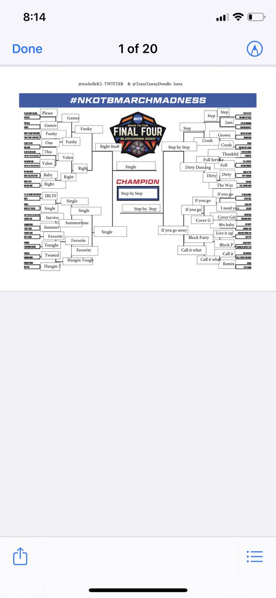 MichelleK2's tweet image. Ok I did it! Step by Step wins! @dannywood @DonnieWahlberg @JonathanRKnight @joeymcintyre @jordanknight @nkotb