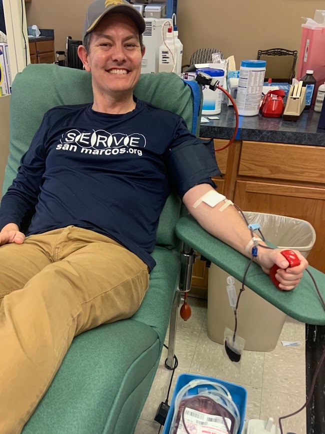 LOCAL BLOOD BANKS NEED DONORS
Appointment only for safety &amp; social distancing
southtexasblood.org/give-now
 
With cancellations of area blood drives and a decline in donations, the community blood supply urgently needs donors.  #smtx #txst #serveSanMarcos
