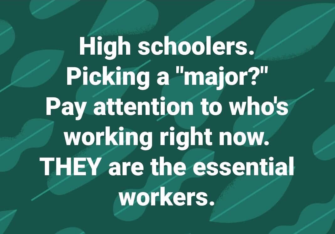 counselorstone's tweet photo. There are several options and not all require college. https://t.co/Dd4P50qFJS