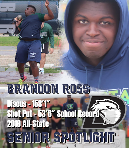 DHSTrackField's tweet photo. #Track2020 Senior Brandon Ross #StayHungry https://t.co/I0SoovwPV1