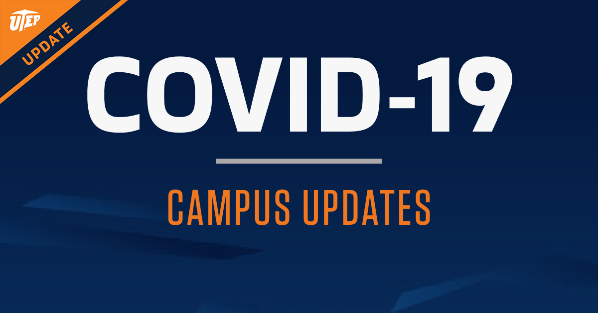 The transition to online learning may be a burden for some students who do not have access to a computer at home. See our updates page to learn about two programs that may help: utepn.ws/3cjGwAI