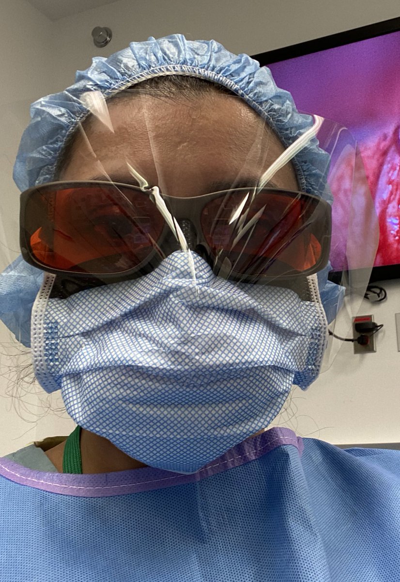 Drinnahusain's tweet photo. Dear OR, I missed you. #ILookLikeASurgeon #surgery #surgerylife #IAmOto #coronapandemic #lockdown #urgentcase #voicedoc #airwaydoc #ppe #laser #n95 https://t.co/tQOztMjvWZ