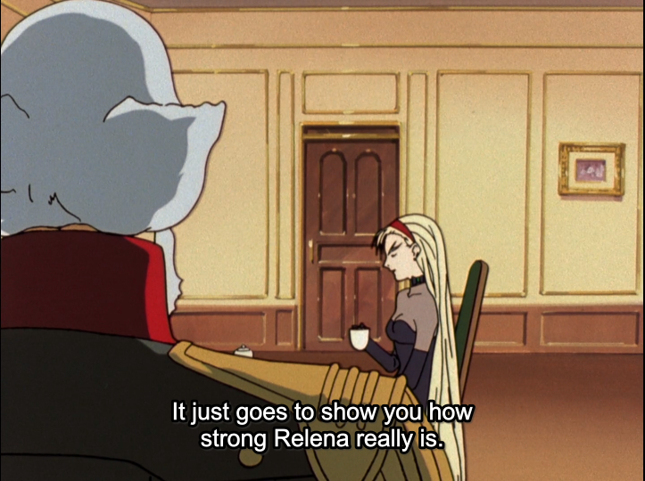 They're talking about Relena and I feel like I'm losing my mind.