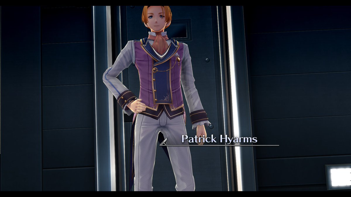 Patrick. He's like one of those "rival" characters in Light Novels, except he's cool and likeable. He likes Elise though, which means he has absolutely awful taste in women.  #TrailsofColdSteelIII