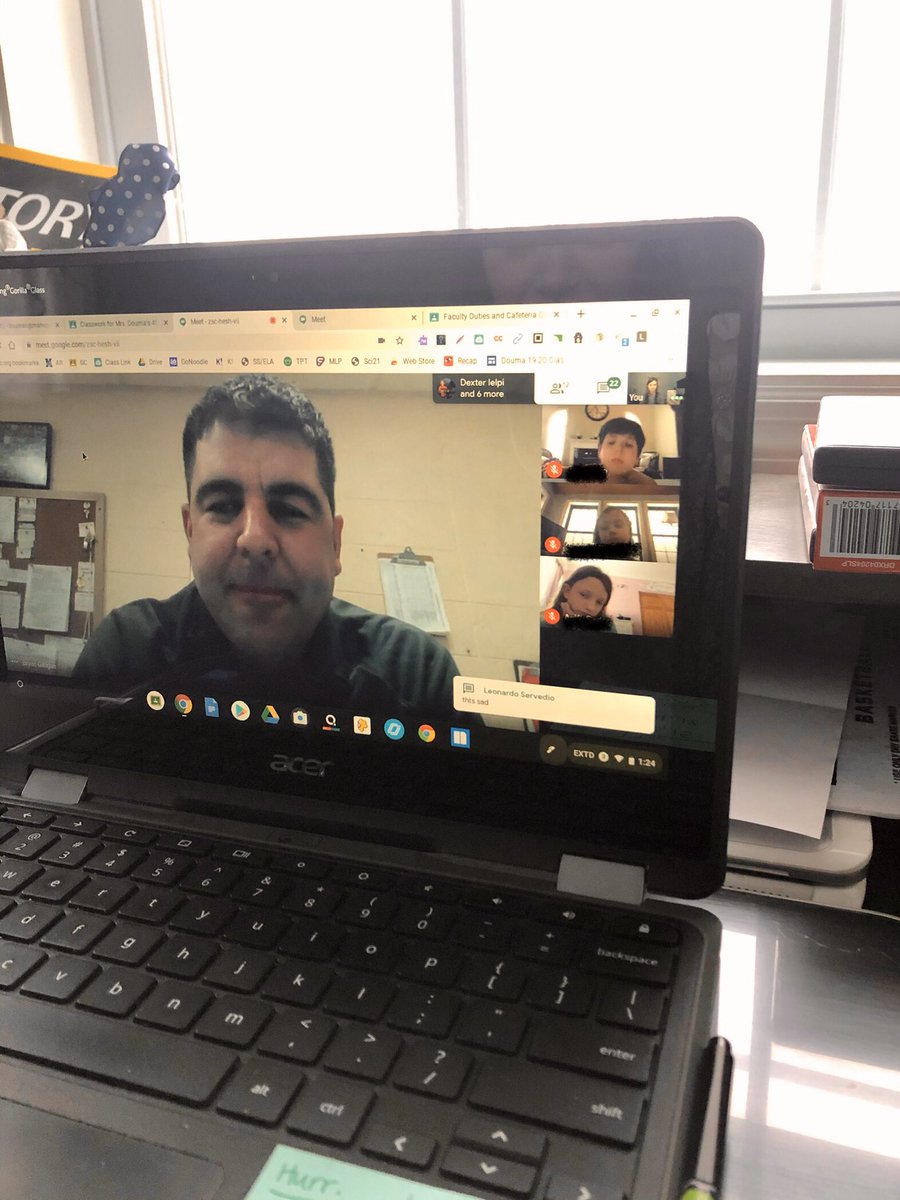 Thank you <a href="/ARPanthers/">Austin Road School</a> for jumping into our #googlemeet this afternoon! It was great to see the students so excited to connect after a week apart! #distancelearning #StayingConnected 🤩