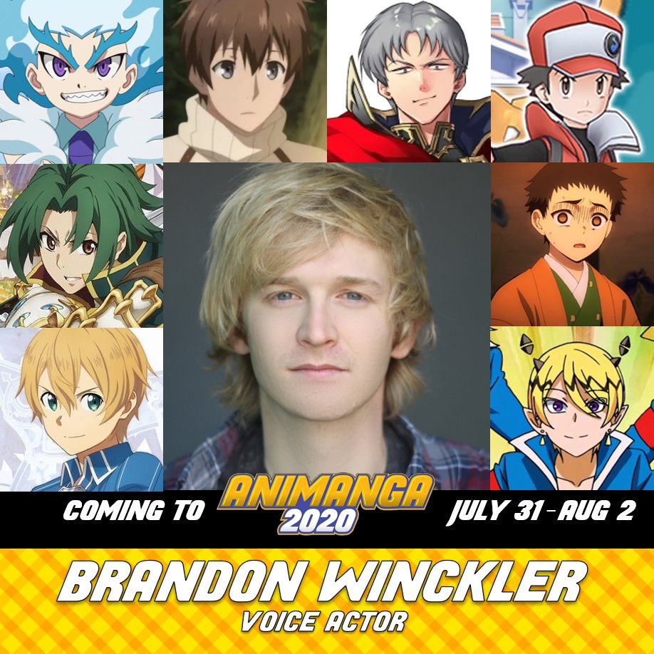 Brandon Winckler Voicing in Sword Art Online: Alicization — Kigacon