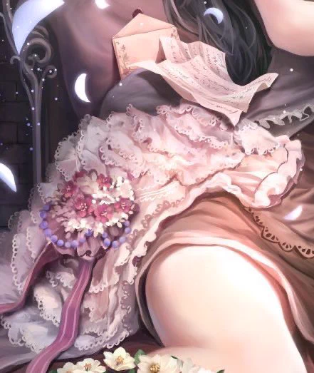 #上手い下手は別にして自分の絵柄のここが好き
なんかこう、入り組んだりしてる所 