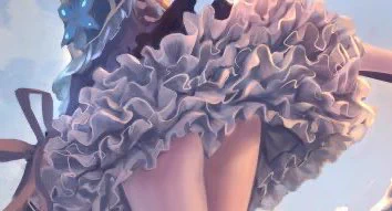 #上手い下手は別にして自分の絵柄のここが好き
なんかこう、入り組んだりしてる所 