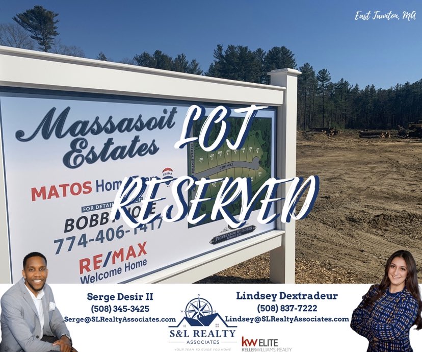 BorderingBoston's tweet photo. ๐คฉ LOT RESERVED ๐คฉ
๐ After various new construction site searches, we found the one: MASSASOIT ESTATES! Congratulations to our clients who are selling their first family home and upgrading to new construction! ๐
#SLRealtyAssociates https://t.co/hcheI1znoT