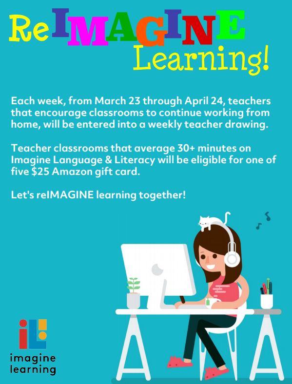 @ImagineLearning at-home motivation contests for students + check out some great parent and educator at-home resources from imaginelearning.com/at-home #heretohelp #thankyoueducators