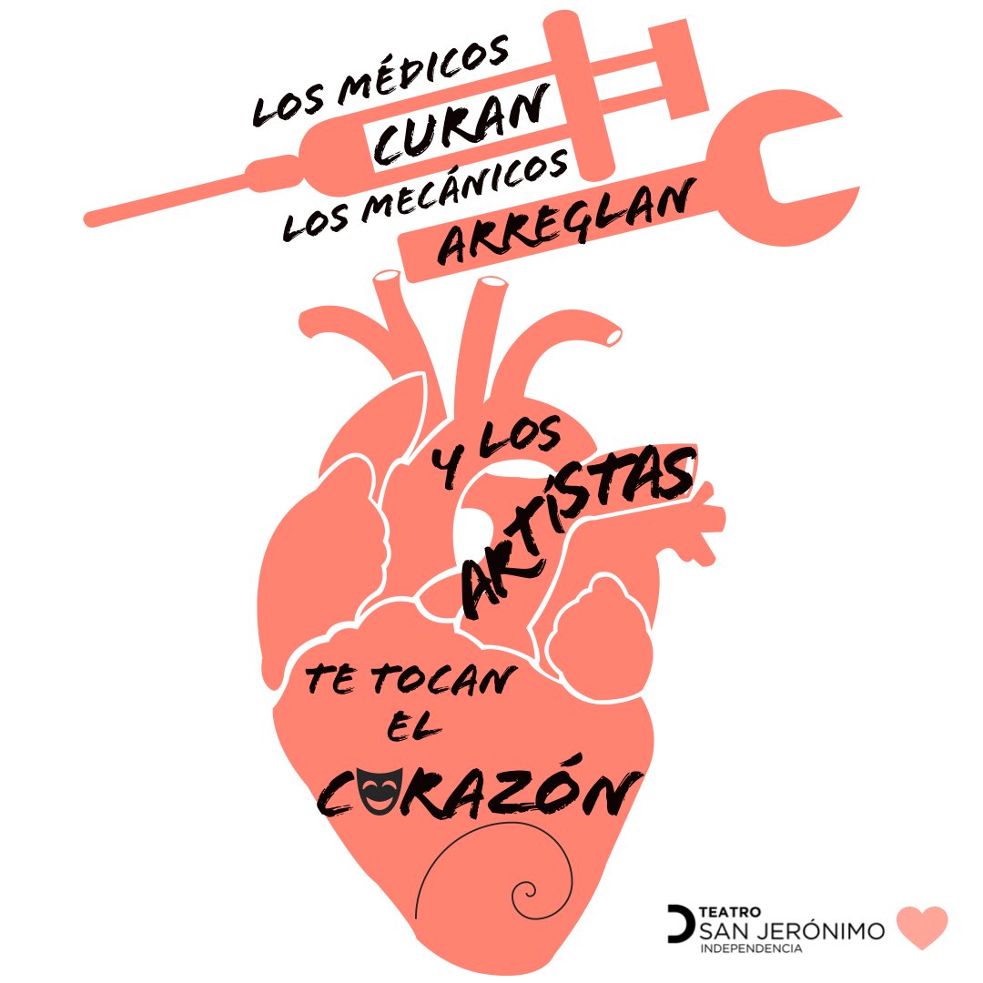 💛🎭🧡 <a href="/TSanJeronimo/">Teatro San Jerónimo</a> #QuedateEnCasa