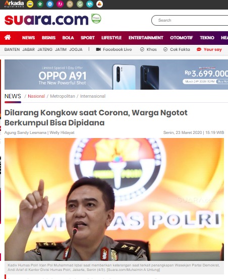 Delta_Siap's tweet photo. #BubarkanCegahCorona https://t.co/bsKk5yoQQP