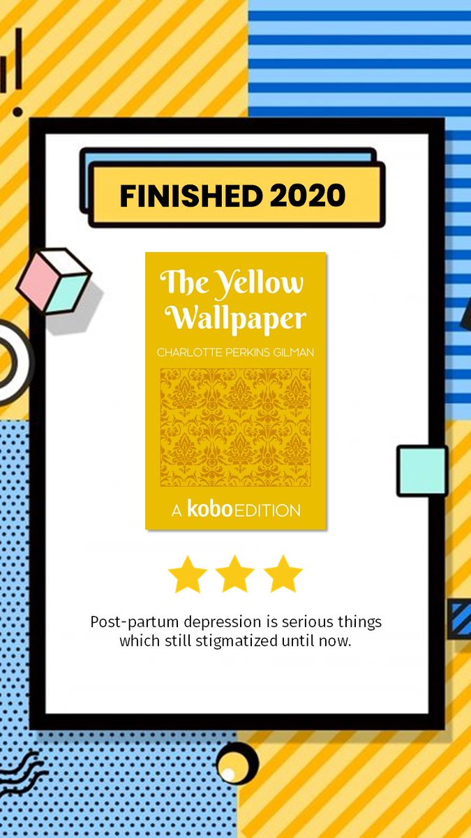 30. The Yellow WallpaperDipublikasikan pada tahun 1800an namun permasalahannya hingga kini masih belum selesai -  https://www.goodreads.com/review/show/3244243953