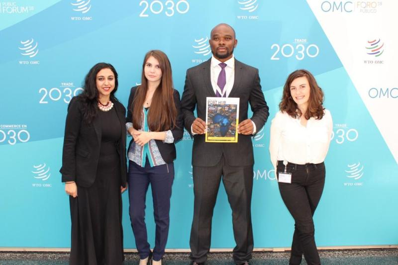 AfricaCCI's tweet image. Geneva, Switzerland
Promoting the first edition of the Port Hub Magazine! Africa’s leading supply chain magazine, published by ALPHA Ports.
#africanporthubmagazine #attessummit2020 #alphaports #supplychain #trade #transport #AfricaCCI #freight #manufacturing