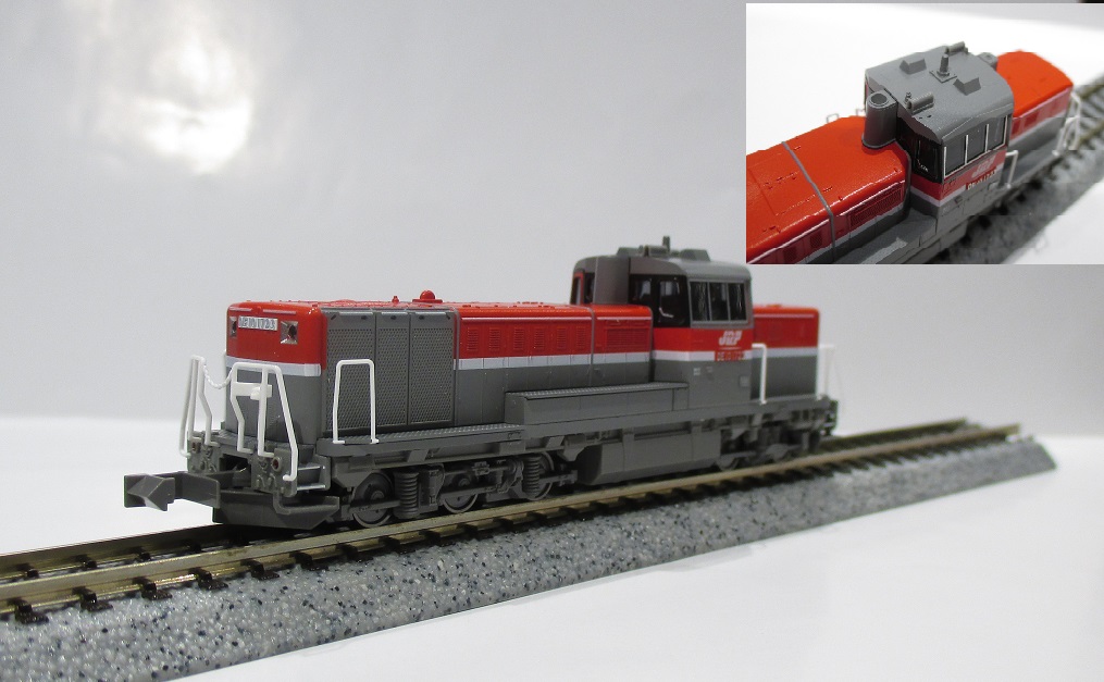 入荷案内】DE10 JR貨物更新色が入荷しました。パーツ付特製品は￥9,020