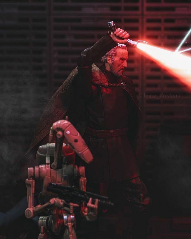 The Count!
📸: @lenzz_toyshots 💥👌🏻💥
#countdooku #dooku #battledroid #starwarsbattlefront #sith #thedarkside #attackoftheclones #revengeofthesith #starwars #starwarstheblackseries #starwarsblackseries #blackseries6inch #starwars6inch #starwarstoys #luc… ift.tt/2vKgcPP