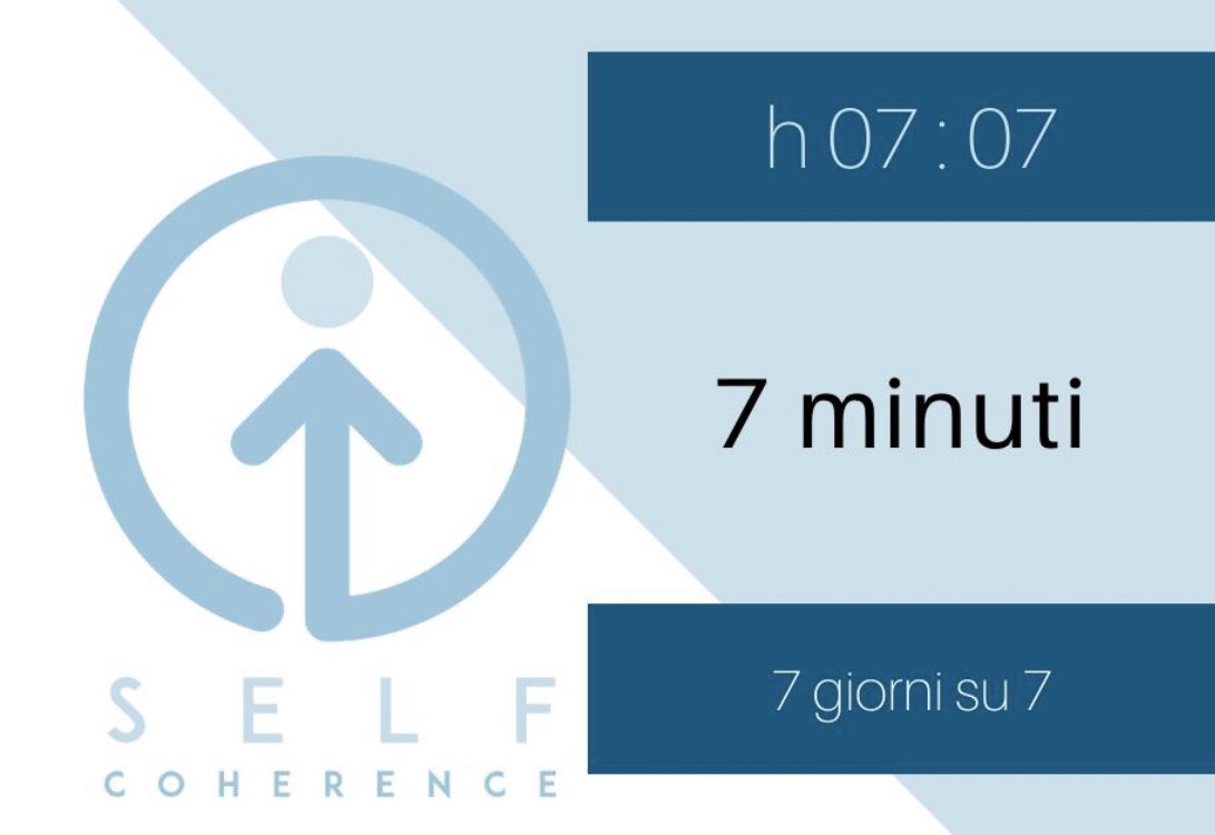 selfcoherence's tweet photo. 𝟕 𝐦𝐢𝐧𝐮𝐭𝐢, 𝟕 𝐠𝐢𝐨𝐫𝐧𝐢 𝐬𝐮 𝟕, 𝐚𝐥𝐥𝐞 𝟎𝟕:𝟎𝟕

Il team di Self Coherence si vuole rendere utile con una diretta Facebook di 7 minuti, ogni mattina alle 7 e 7, con curiosità, consigli e strategie per gestire il periodo. #iorestoacasa #uniticelafaremo #hrv https://t.co/ULZWAJMN2h