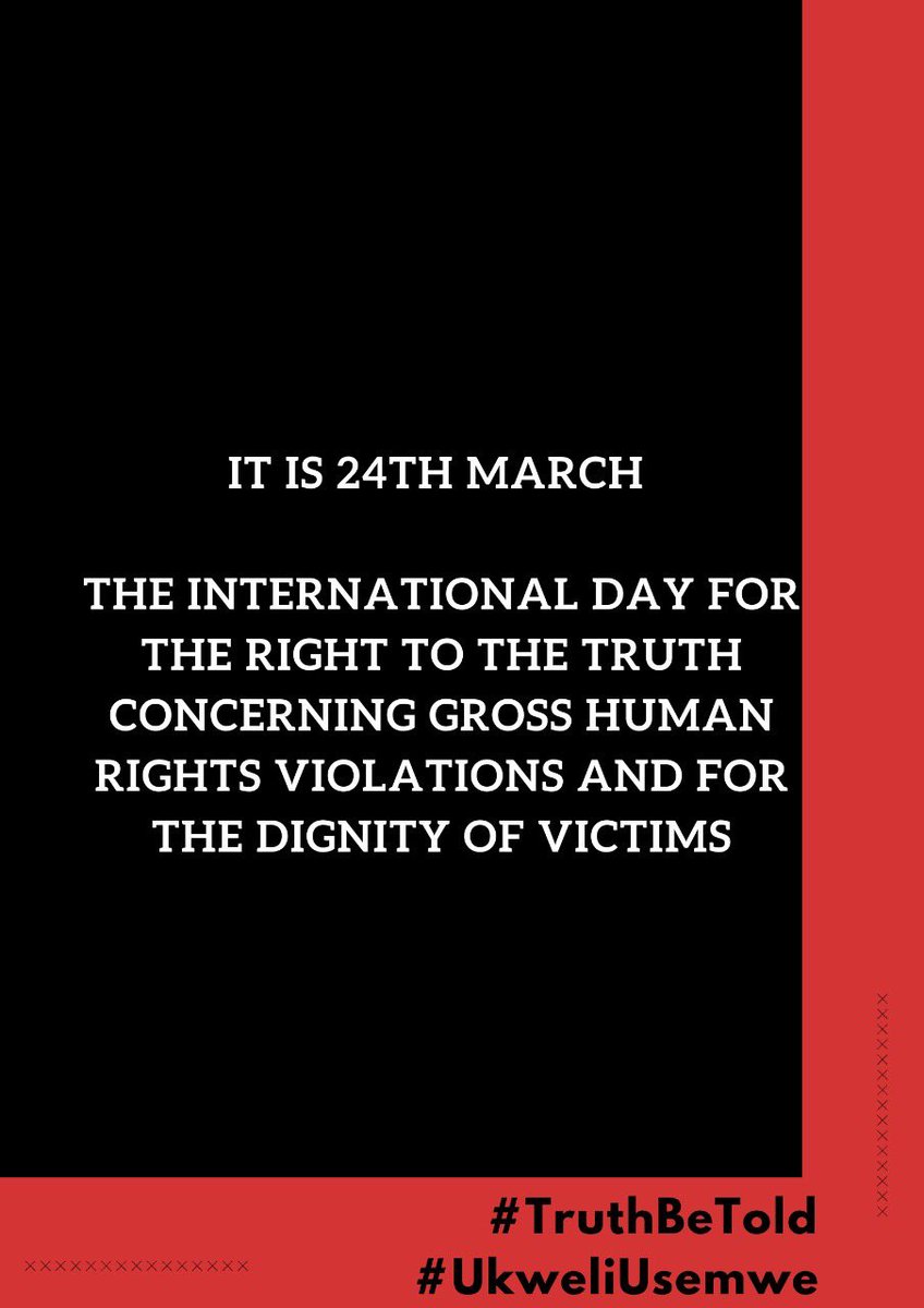 v_kwoba's tweet photo. Let us celebrate our human rights defenders and victims who have lost their lives in human rights violations #TruthBeTold #UkweliUsemwe #IStand4HumanRights #IStandWithHumanRights https://t.co/HGE6FM0RnM