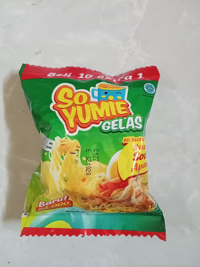 Kevin Ra On Twitter: "Ada Produk Baru Dari Wings Food Nama So Yumie Gelas (Rasa Soto Ayam Dan Rasa Ayam Bawang) Dari Wings Food Https://T.co/Dioxmdl4Gz" / Twitter