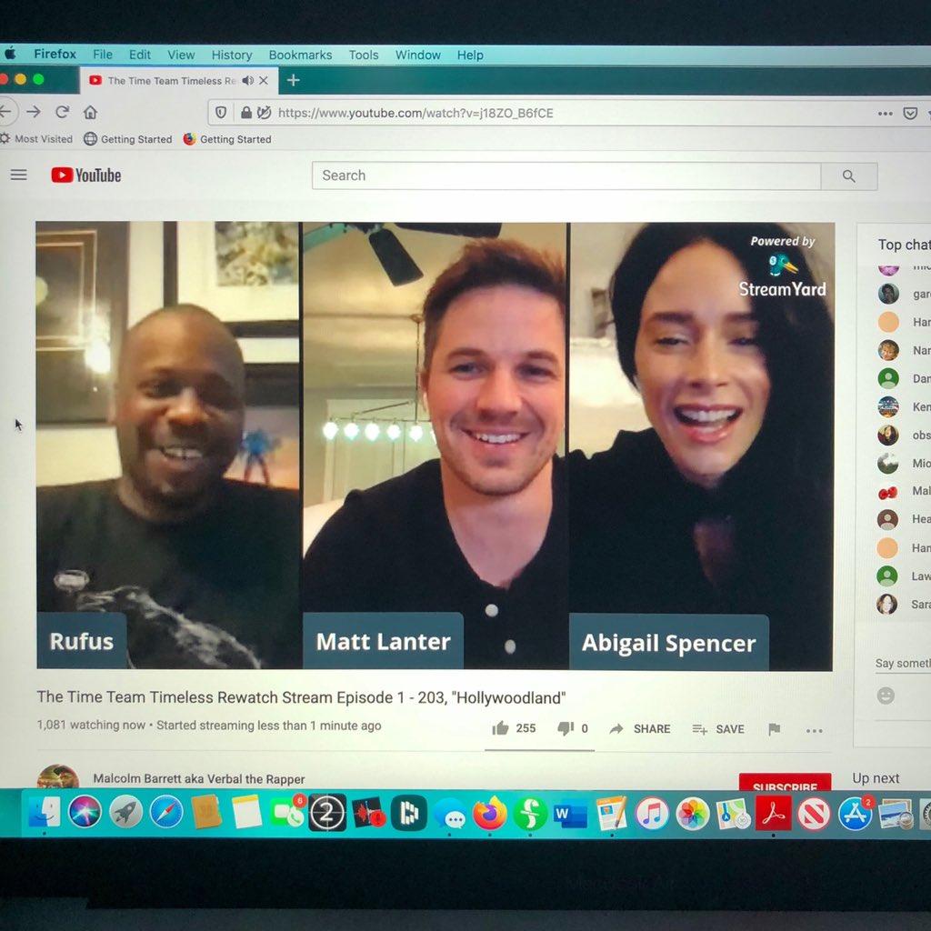 malcolmbarrett's tweet photo. Well, THAT was an adventure!!! 🤣🙏🏾
#Timeless 

#TimeTeamRewatchStream https://t.co/kmSe8fdiY4