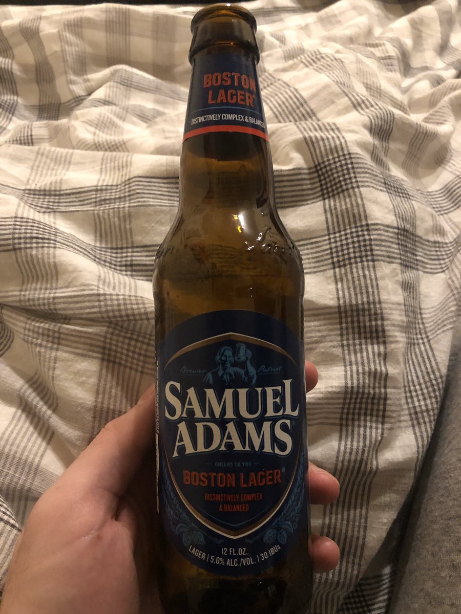 Quarantine Meal Review #3.2: Samual Adams Boston Lager. 9.8/10. Sammy A was a great choice to go with the meal tonight. Head-spinning complexity with only using 4 ingredients. highly recommend