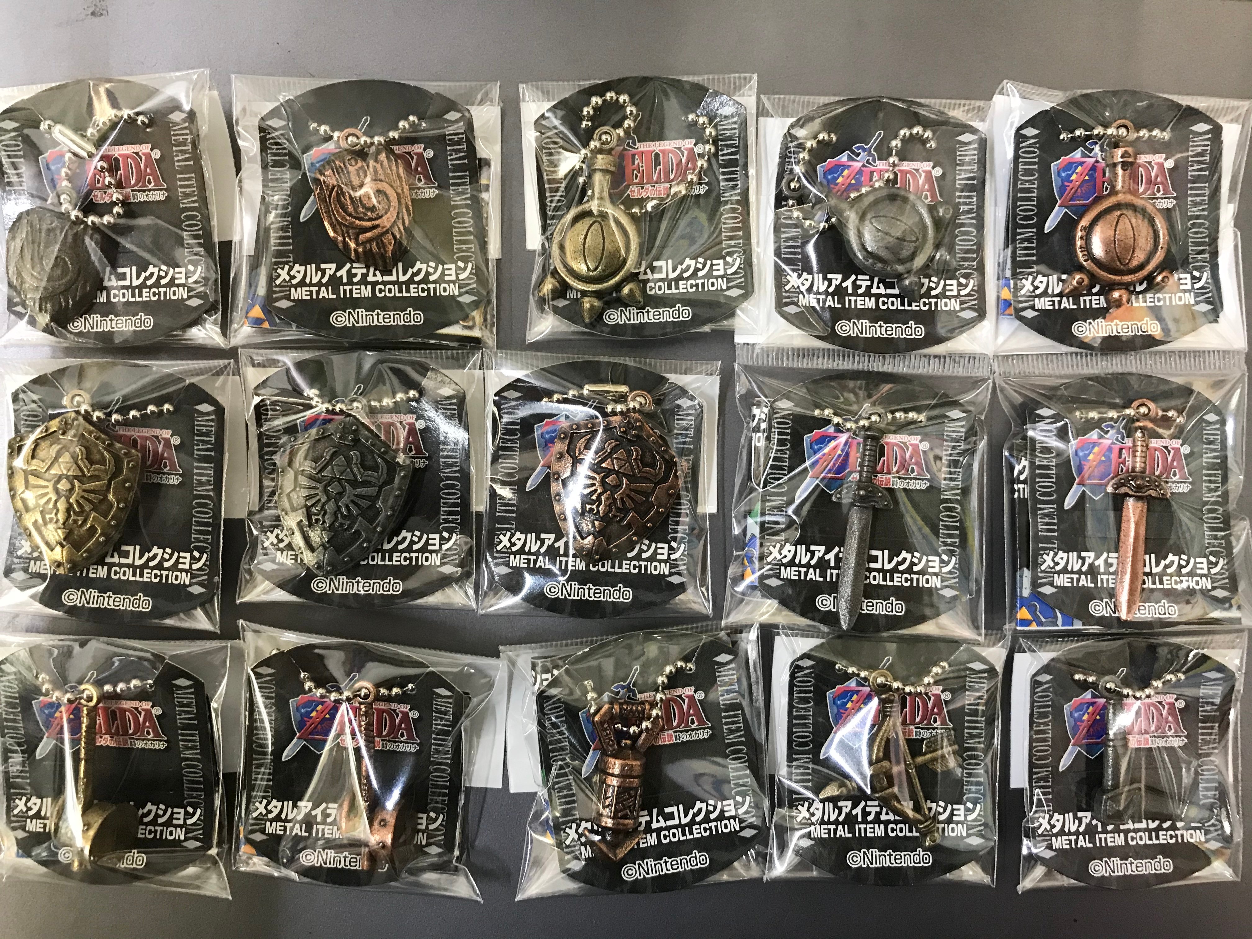 ４種セット ゼルダの伝説 時のオカリナ メタルアイテムコレクション ハビコロ玩具 俺の嫁店 on X: 