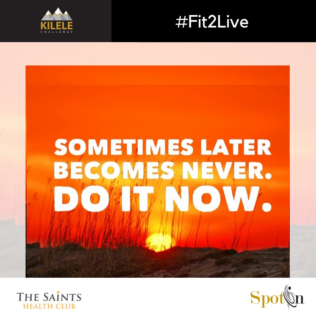 KILELEHealthKE's tweet photo. Push yourself when no one is watching. Because Physical Fitness makes you #Fit2Live
Do it now...
#Purpose
#KILELE https://t.co/yCKNt5o2AC