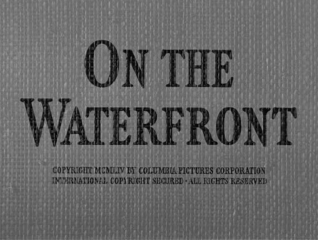 4. On the Waterfront
