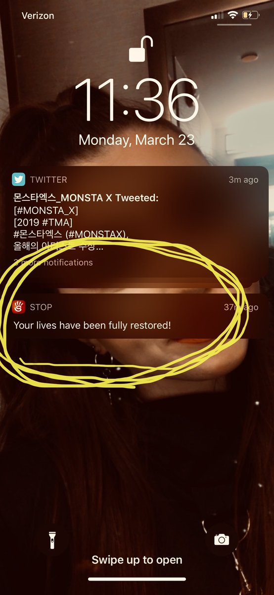 treblecleffkid's tweet photo. This is the notification we need to see...😥...worldwide mass text https://t.co/cXkXgZd0vd