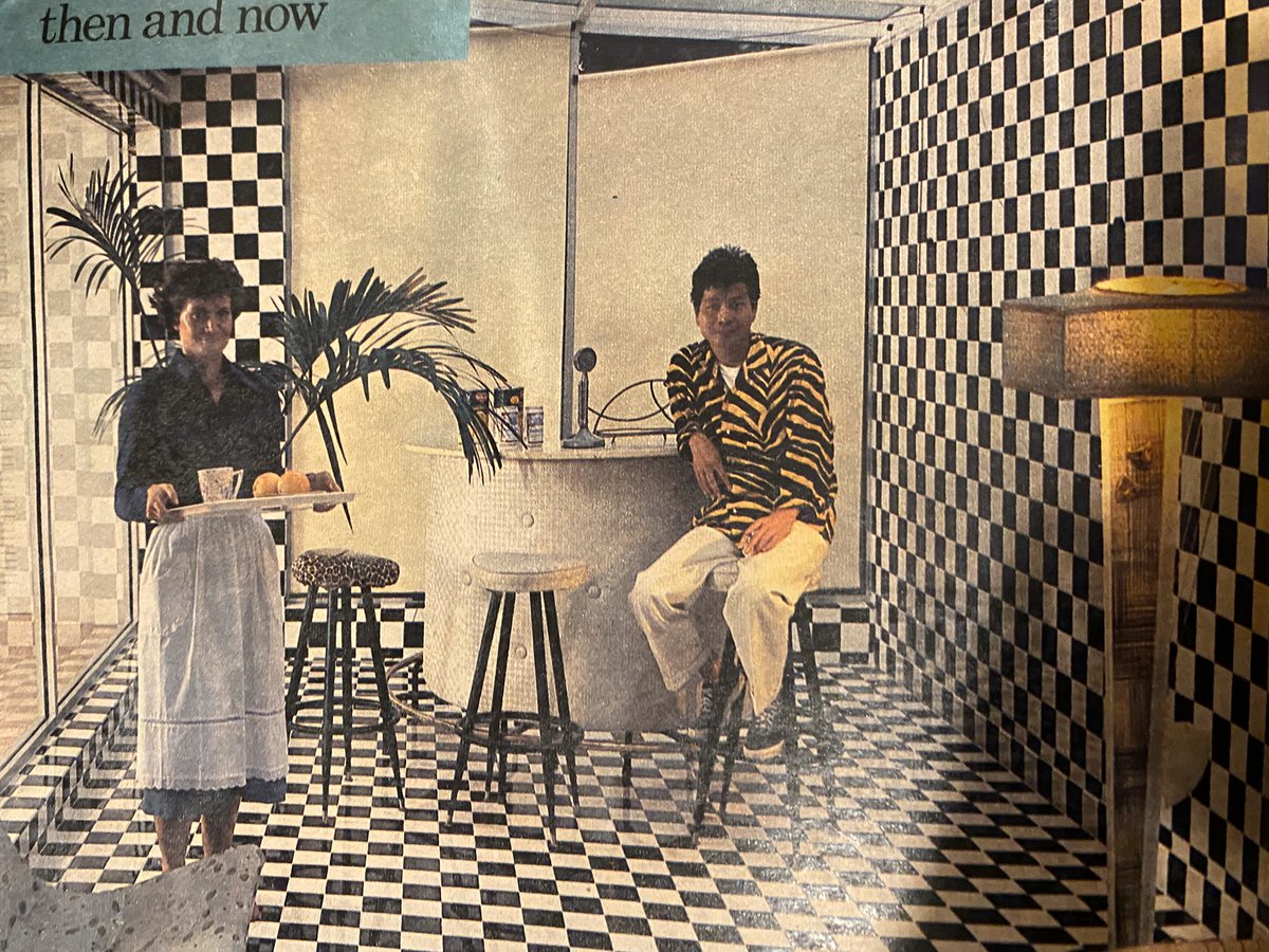 1981年に発売のブルータスに掲載されたクリームソーダ社長の部屋に衝撃